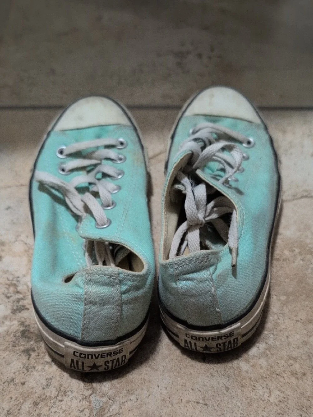Converse Kids Low Top Sneakers - Mint Green